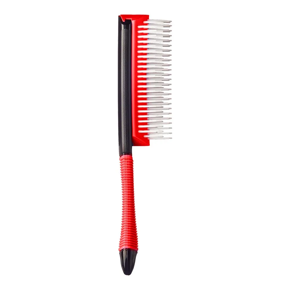 RED 9 Row Detangle Brush (BSH41)