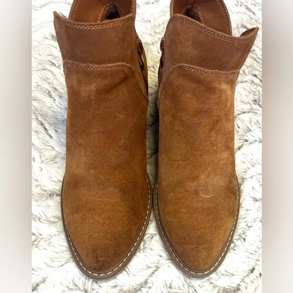 Roxy Women’s Cassidy Leather Ankle Boots Surfer Boho Minimalist Indie Size 7