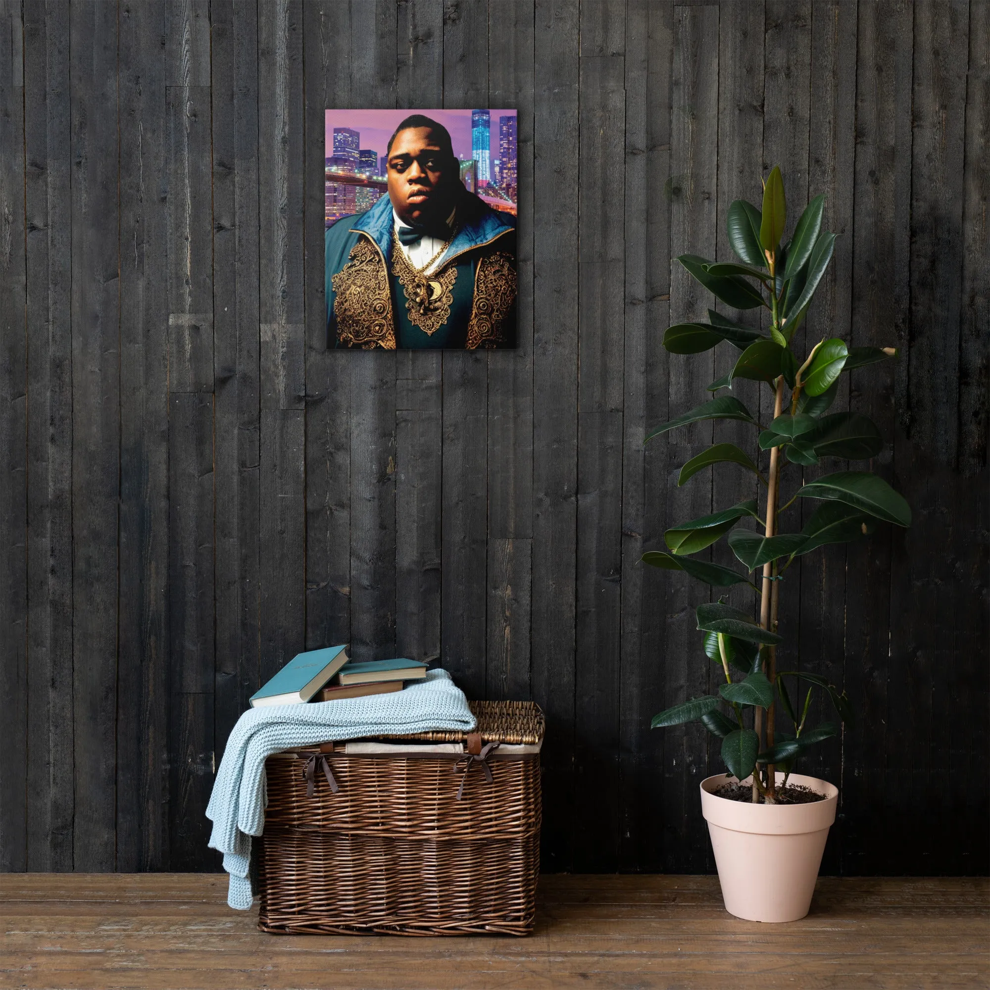 {Royal Ancestors Series} - "Notorious B.I.G." - Canvas Print