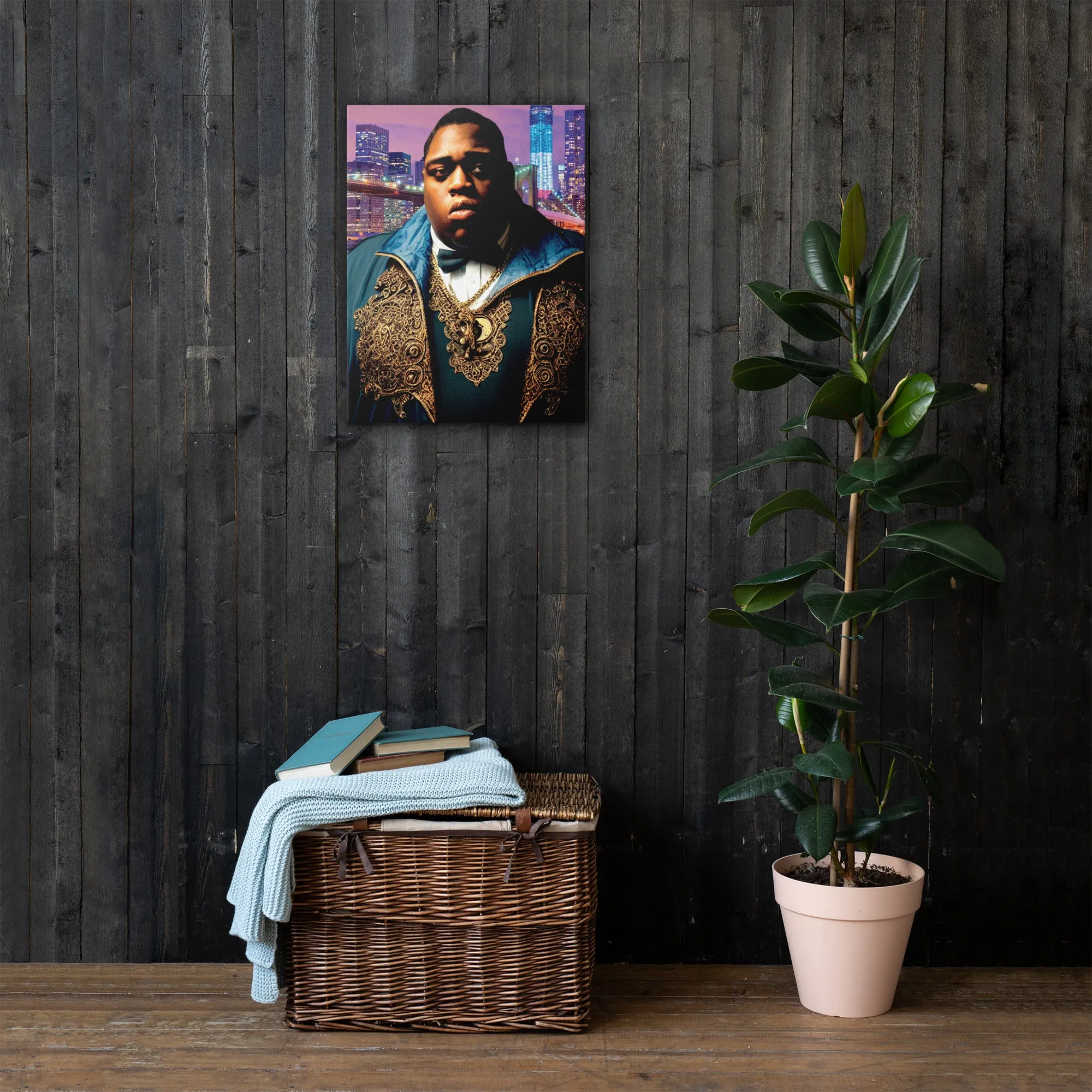 {Royal Ancestors Series} - "Notorious B.I.G." - Canvas Print