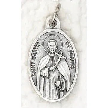 Saint Martin de Porres Oxi Medal 1"