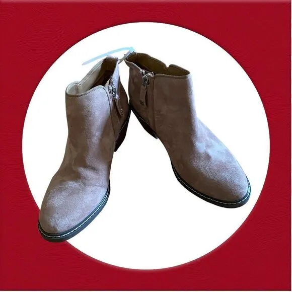 Sam Edelman Pryce Leather Ankle Boots Size 5 NEW