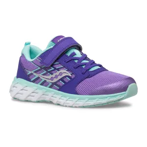 Saucony Wind 2 Sneaker - Purple/Turquoise