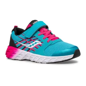 Saucony Wind Sneaker - Turquoise/Pink/Black