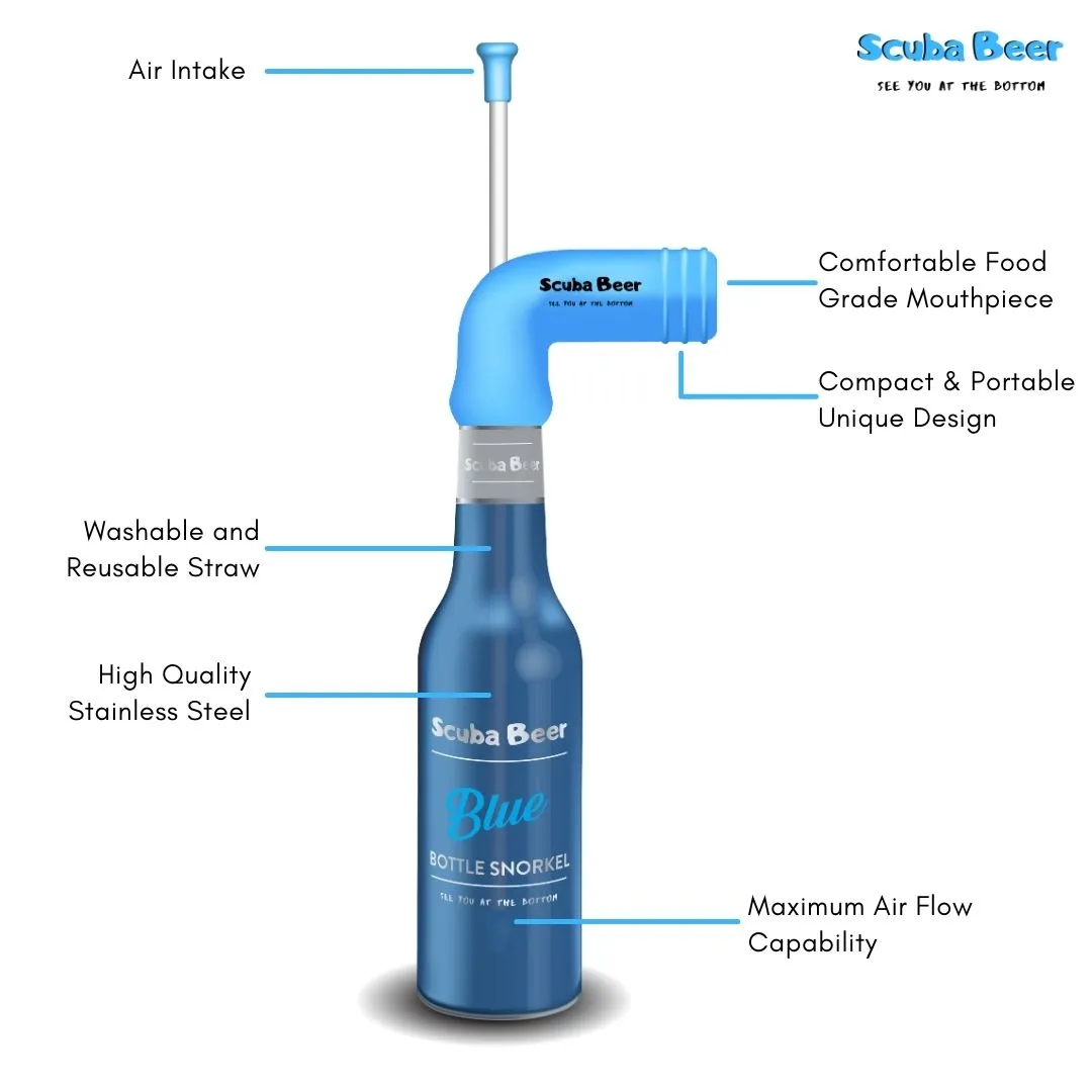 Scuba Beer™ Snorkel   Scuba Cannon