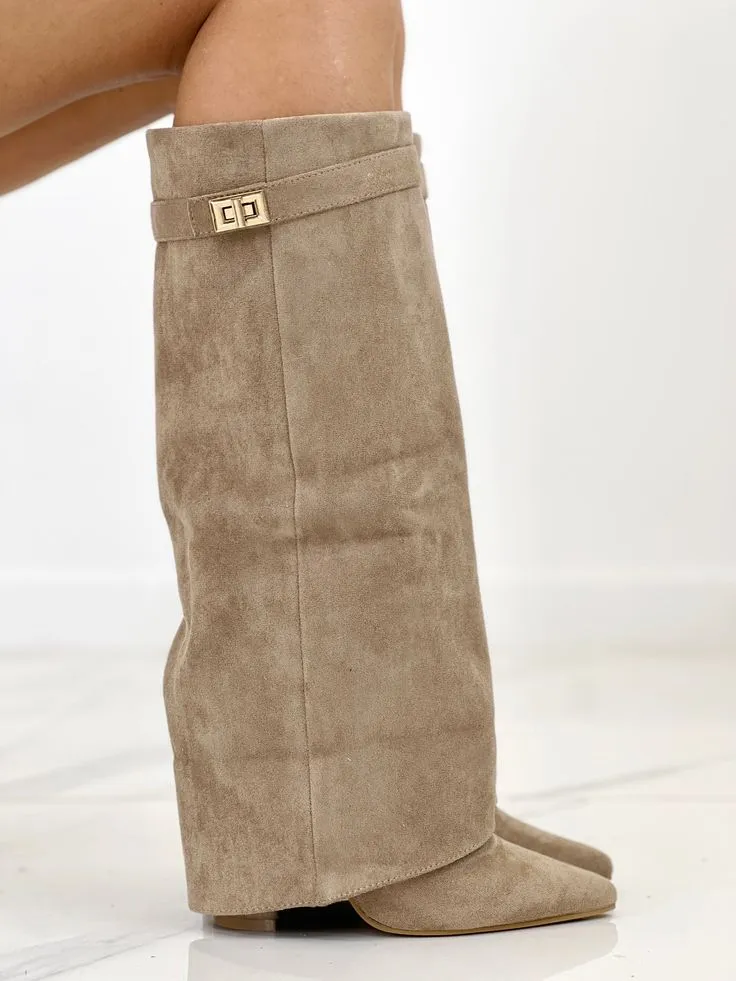 SERENA™ -  Shark Leather Boots