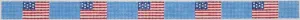 SGS-25 Sunglass Strap – American Flags on Bright Blue