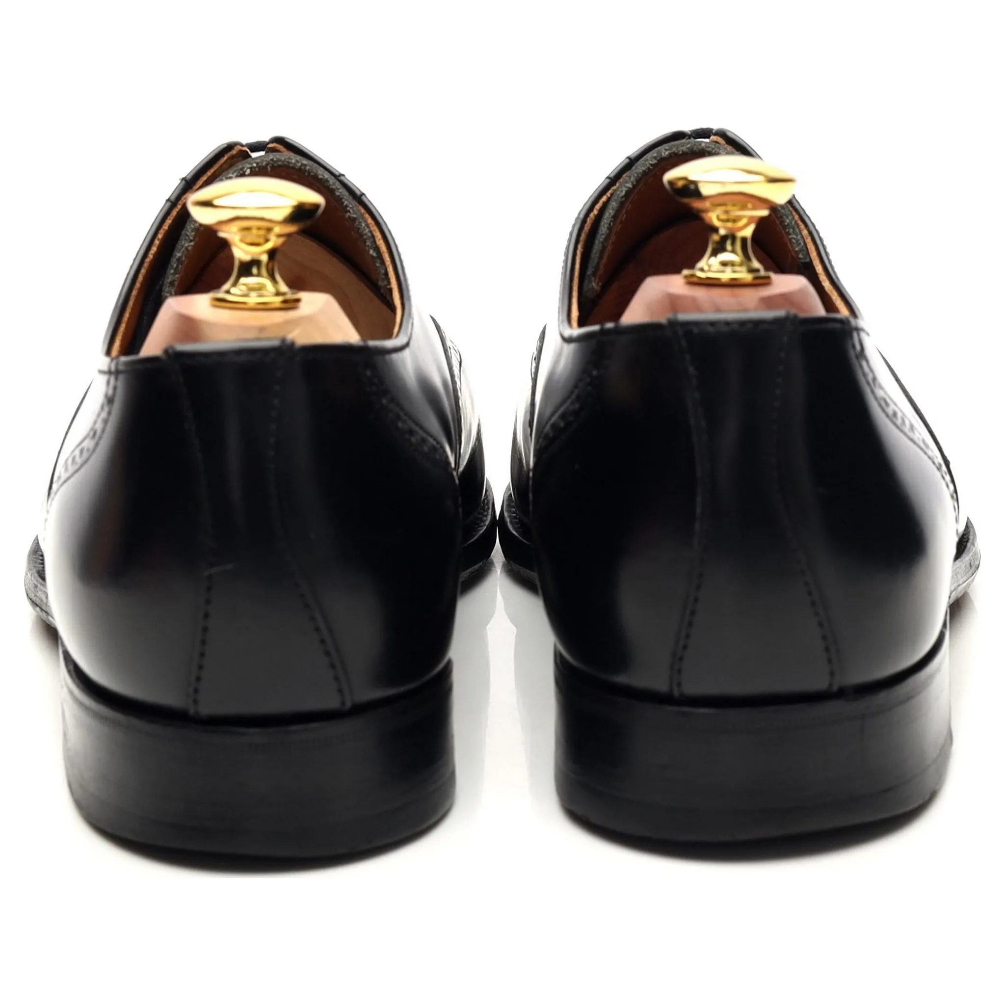 Shipton & Heneage 'Ealing' Black Leather Oxford Brogue UK 7.5 FX