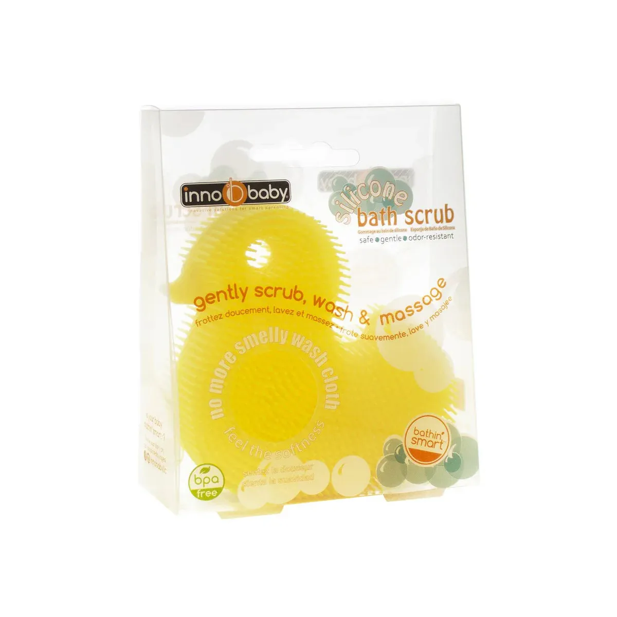 Silicone Duck Bath Scrub