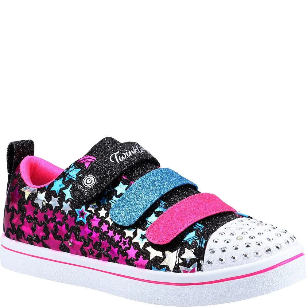 Skechers Twinkle Toes: Sparkle Rayz - Star Blast Trainers