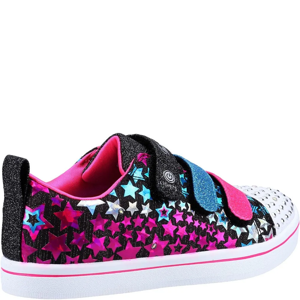 Skechers Twinkle Toes: Sparkle Rayz - Star Blast Trainers