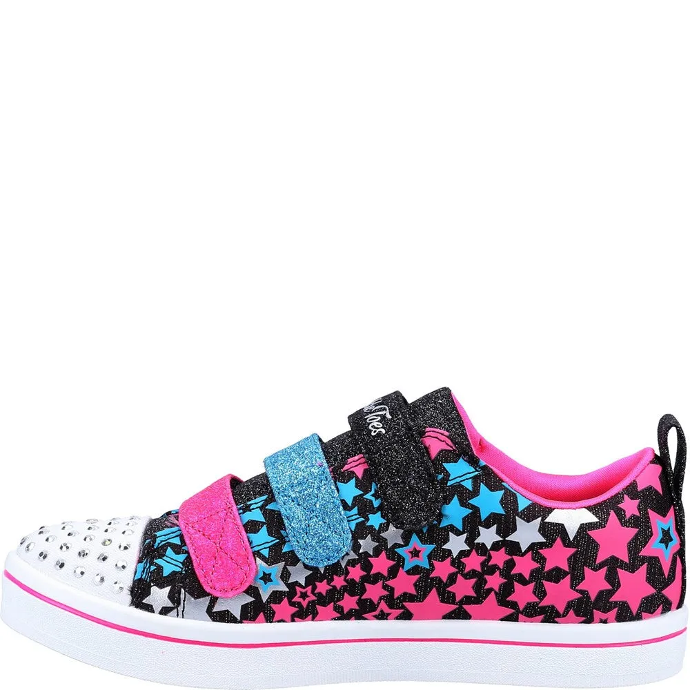 Skechers Twinkle Toes: Sparkle Rayz - Star Blast Trainers