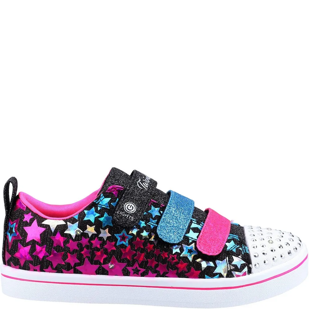 Skechers Twinkle Toes: Sparkle Rayz - Star Blast Trainers