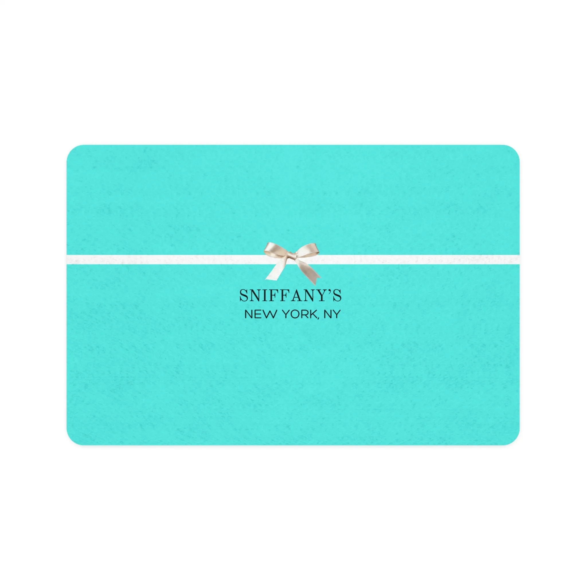 Sniffany's Faux-Designer Pet Food Mat