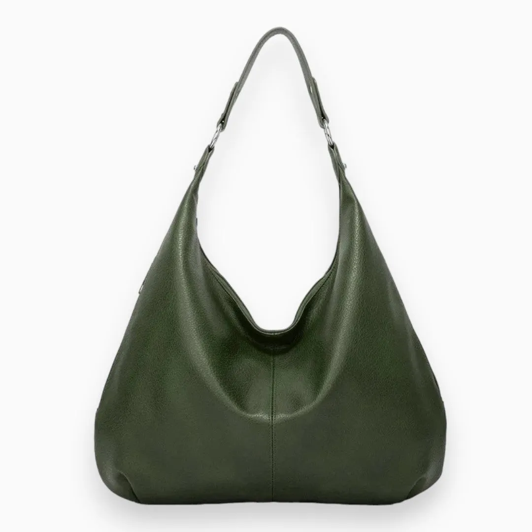Soft Leather Hobo Bag | Spacious | Everyday Elegance