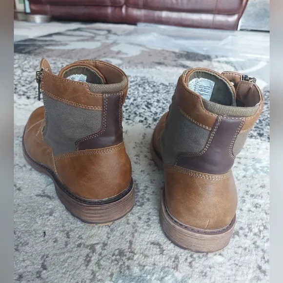 Sonoma Mens Tan Ankle Boots | Size: 8