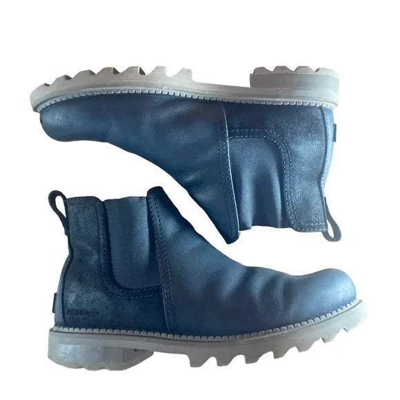 Sorel Mad Brick leather Chelsea boots