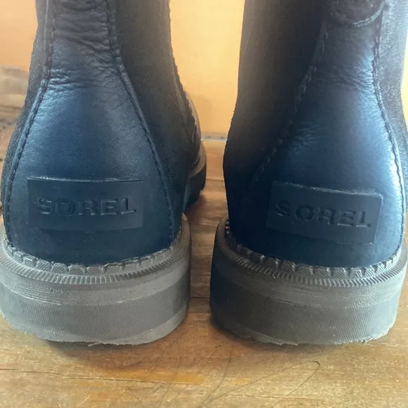 Sorel Mad Brick leather Chelsea boots