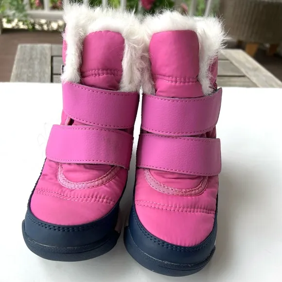 Sorel toddler WHITNEY™ II velcro strap snow boot size 11