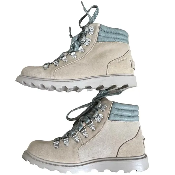 Sorel Women’s Ainsley Conquest Suede Boots Size 6 Waterproof Outdoors Comfy