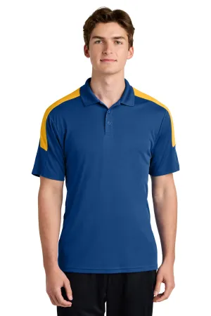 Sport-Tek Competitor United Polo ST104 Royal/ Gold