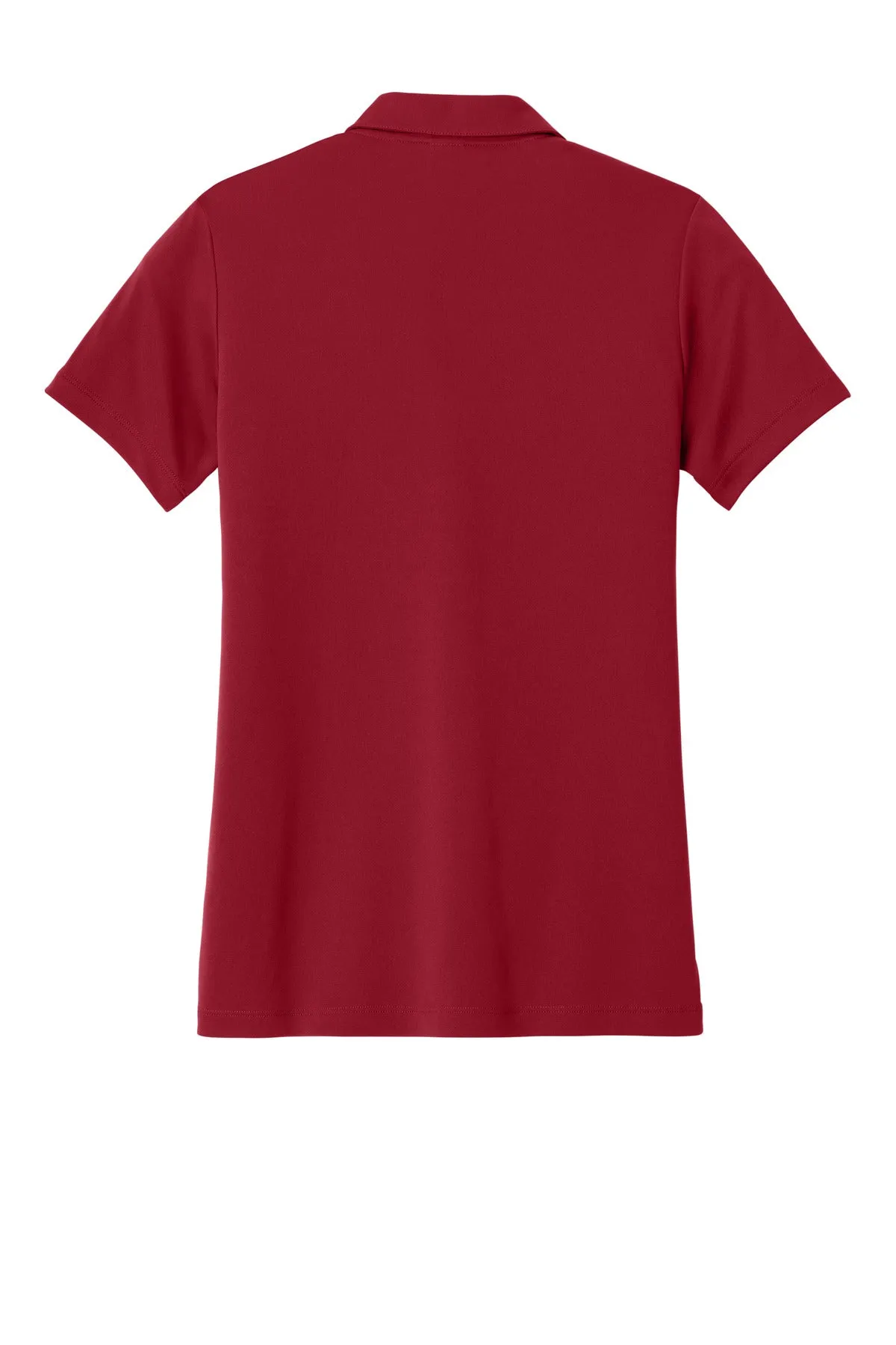 Sport-Tek Women's Competitor United Polo LST104 Deep Red/ White