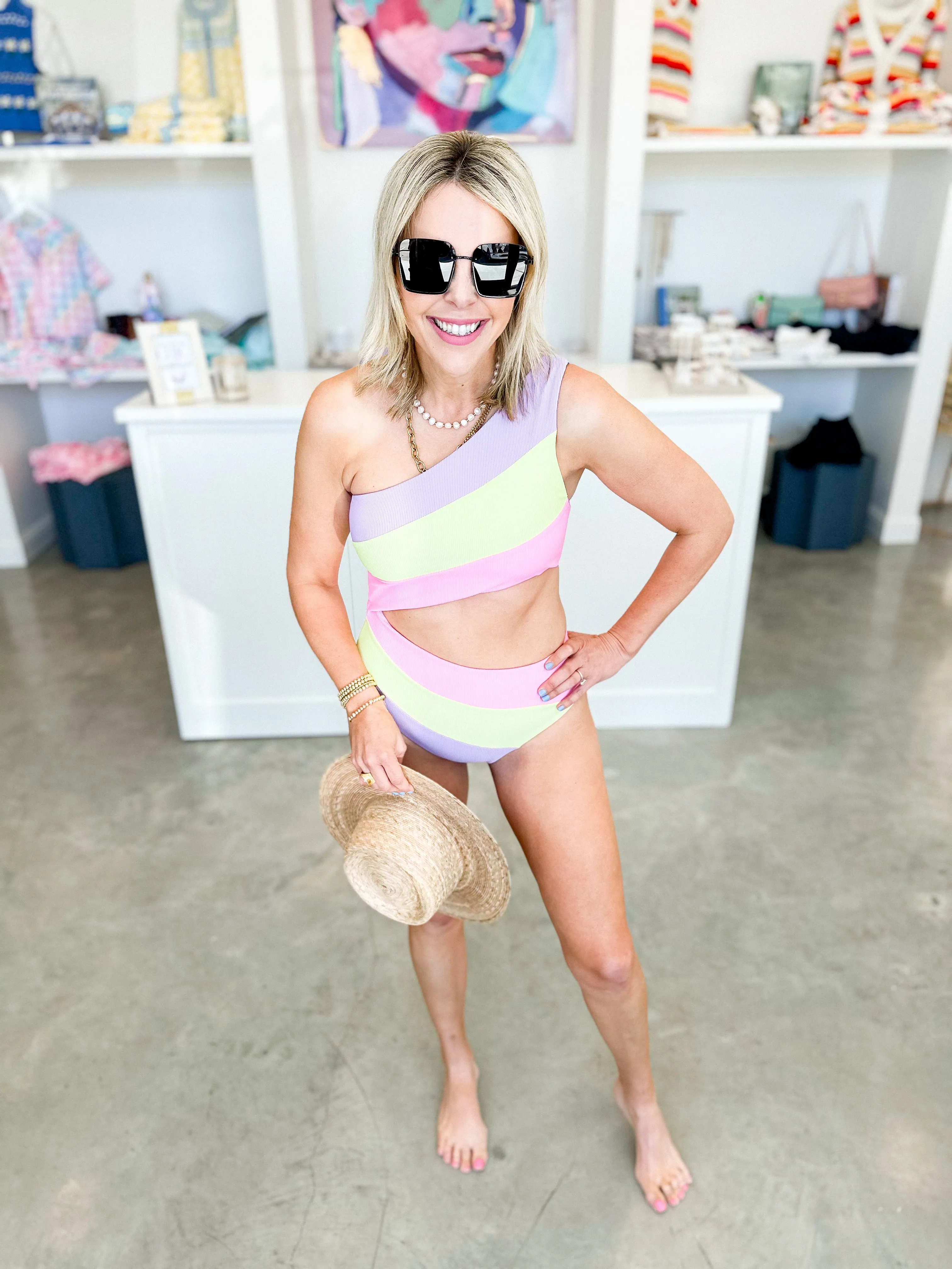 Spring Colorblock Joyce One Piece