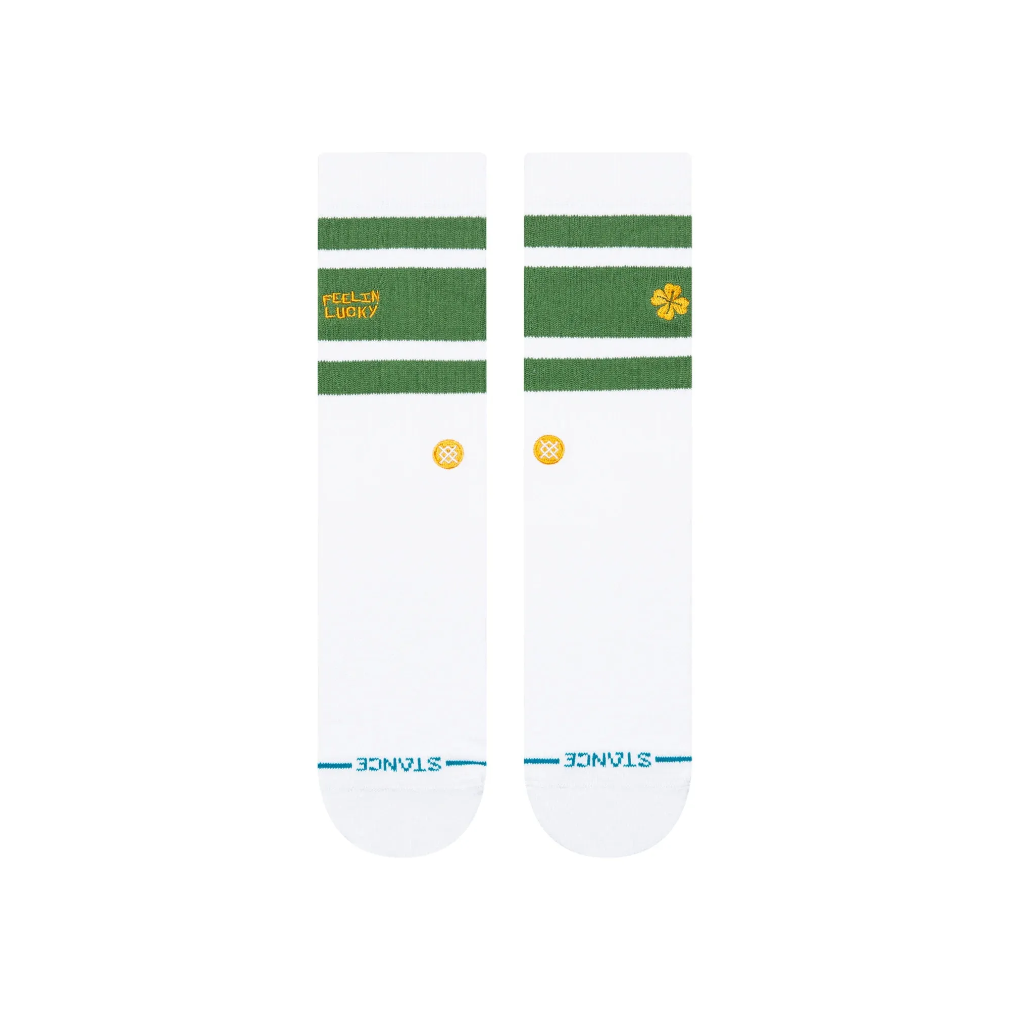 Stance Feelin' Lucky Crew Socks - Green
