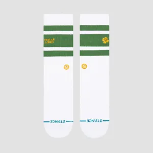Stance Feelin Lucky Crew Socks Green