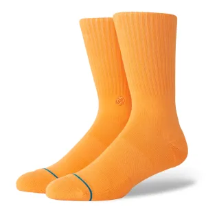 Stance Icon Crew Sock - Orange Sand