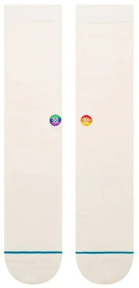 Stance Socks Unisex Love Crew Vintage White