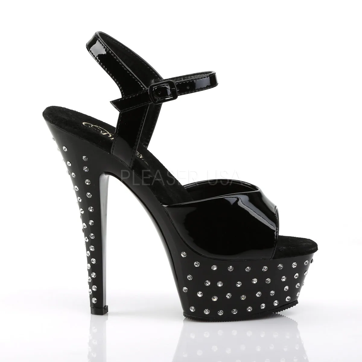 STARDUST-609  Black Patent/Black