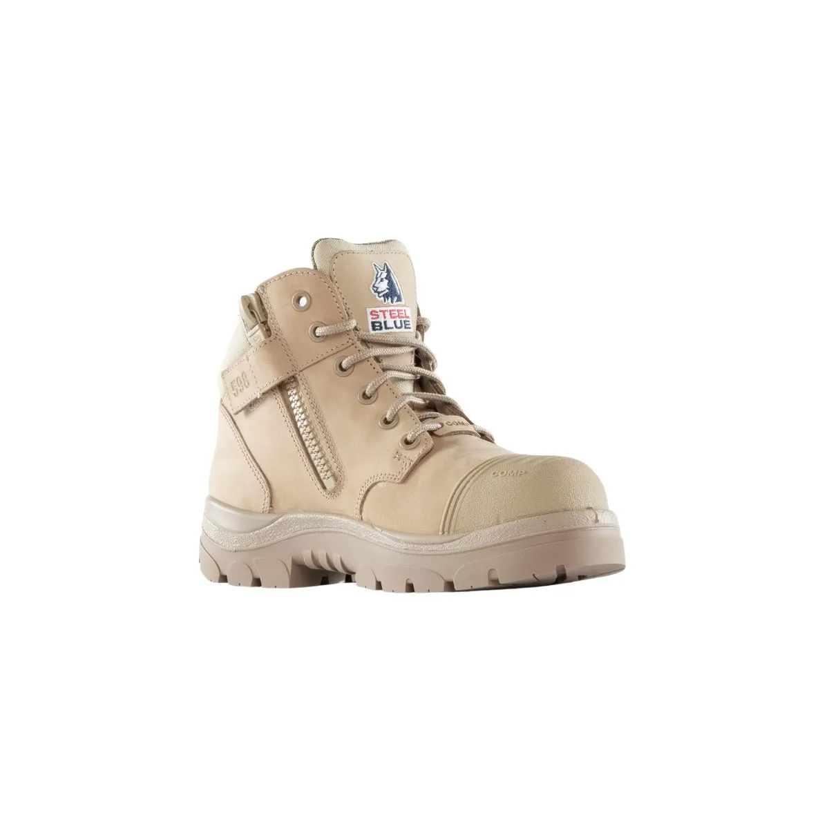 Steel Blue Parkes 318598 Composite Toe Zip Side Boot