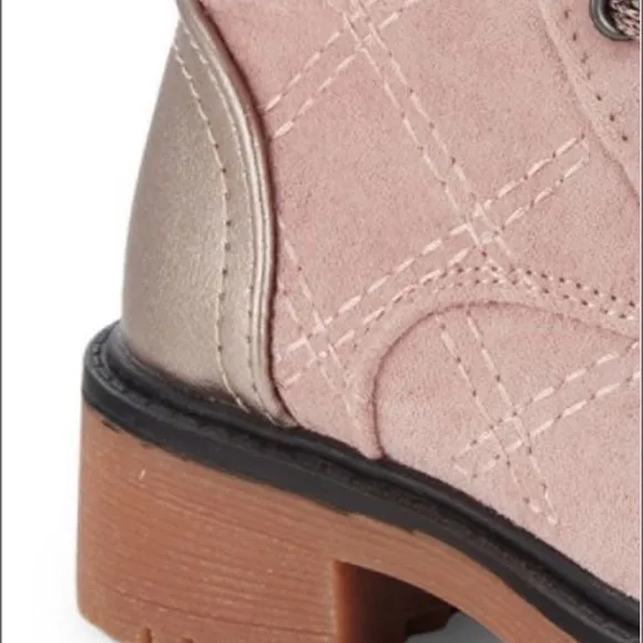 Steve Madden Faux Leather Girl’s High Top Boots