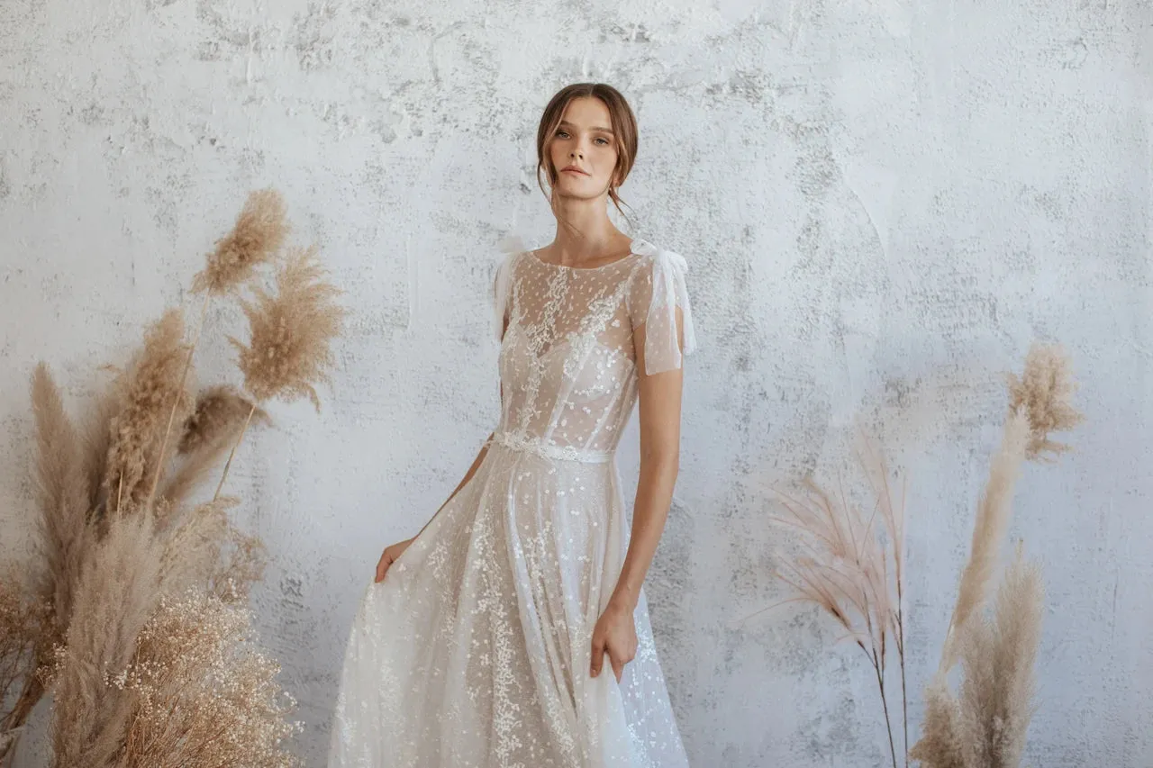 Stunning Tulle Wedding Dress GLORIN