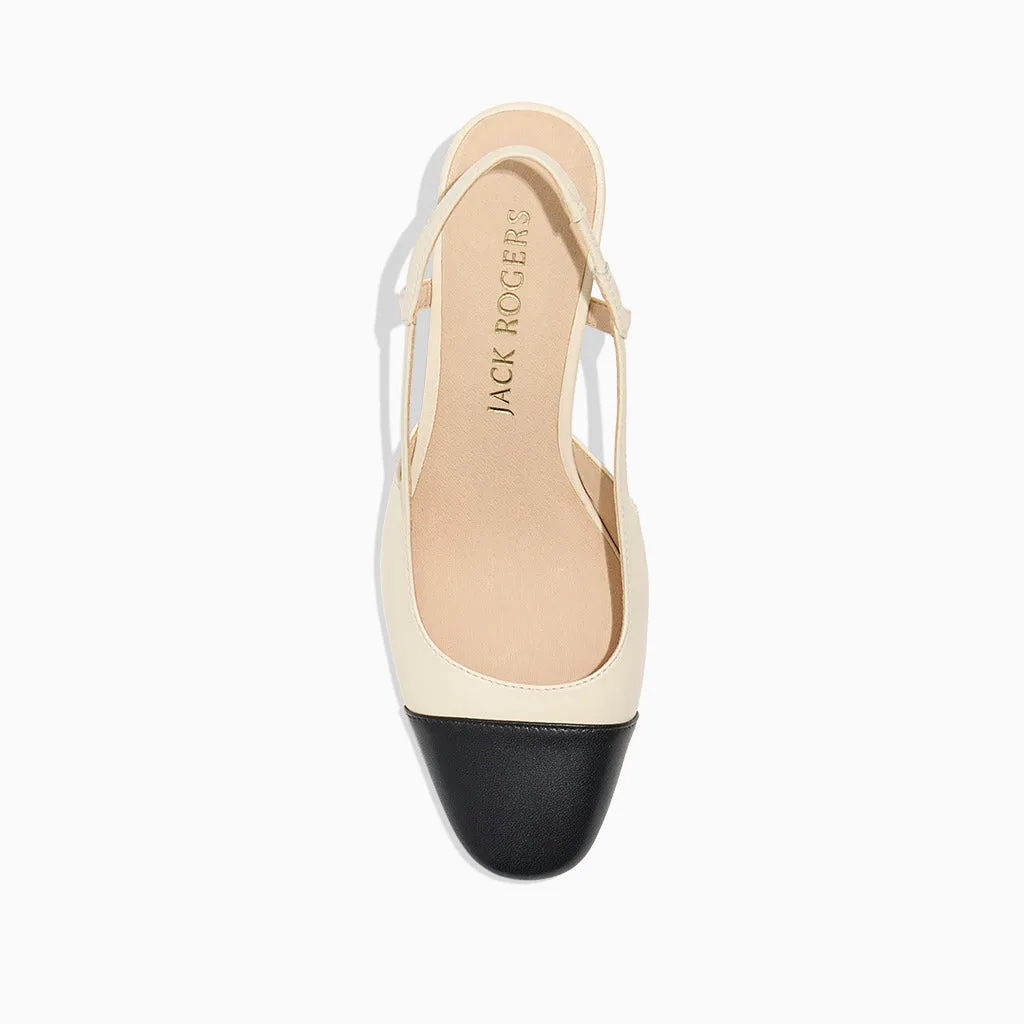Summer Cap Toe Sling Back Heel