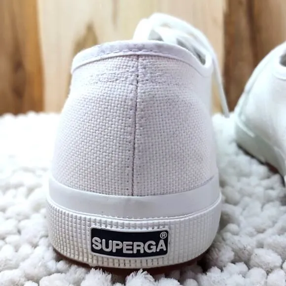 SUPERGA CLASSIC WHITE COOL 😎 SNEAKERS/ NEW BUT HAVE SOME STORE WEAR M/ 13 🔥