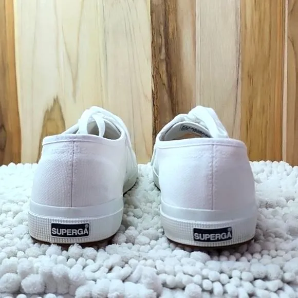 SUPERGA CLASSIC WHITE COOL 😎 SNEAKERS/ NEW BUT HAVE SOME STORE WEAR M/ 13 🔥
