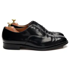 'Thames' Black Leather Oxford UK 9.5 F