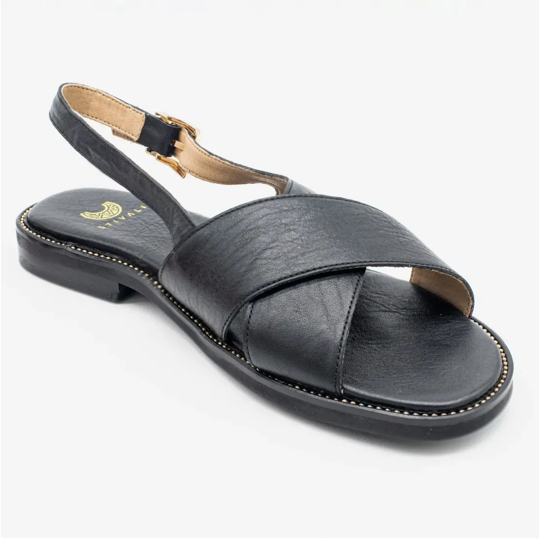 The Empower Sandals in Black