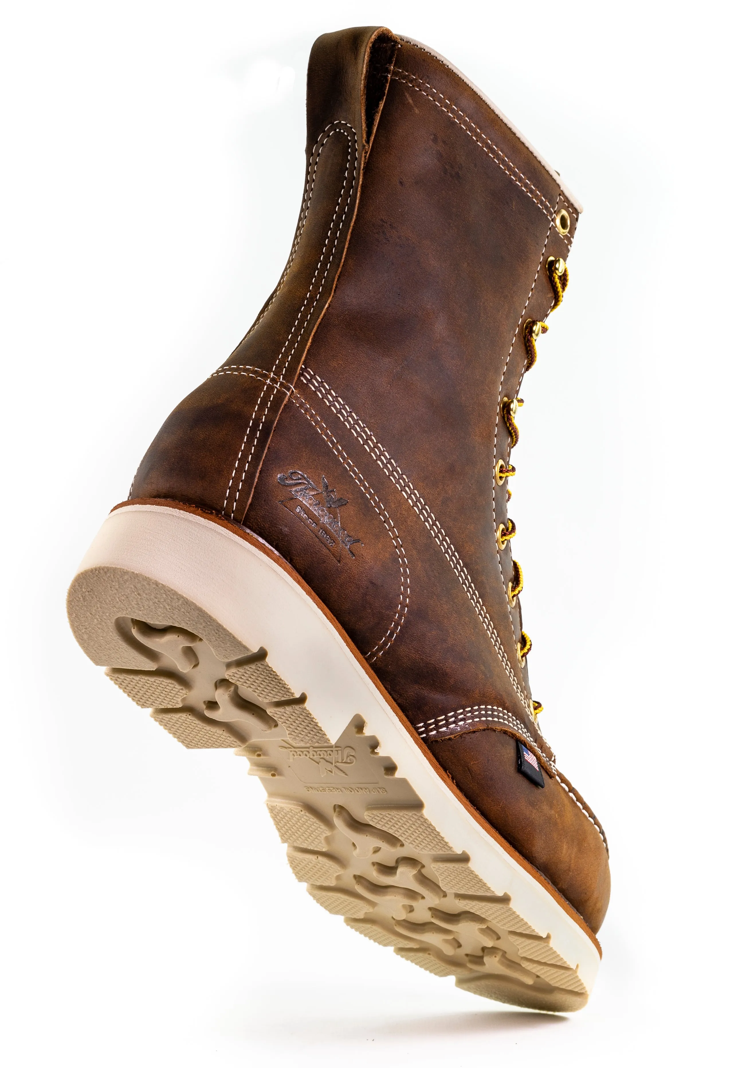THOROGOOD AMERICAN HERITAGE 8″ TRAIL CRAZY HORSE SAFETY TOE