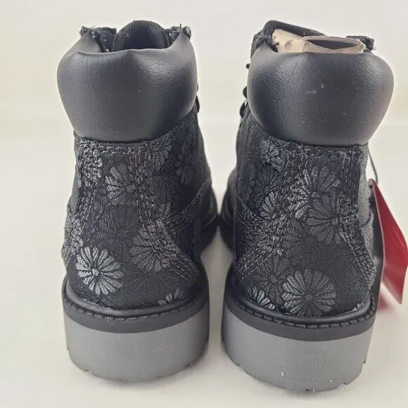 Timberland 6 IN Classic Boots TB0A177P Black Floral Outdoors Youth