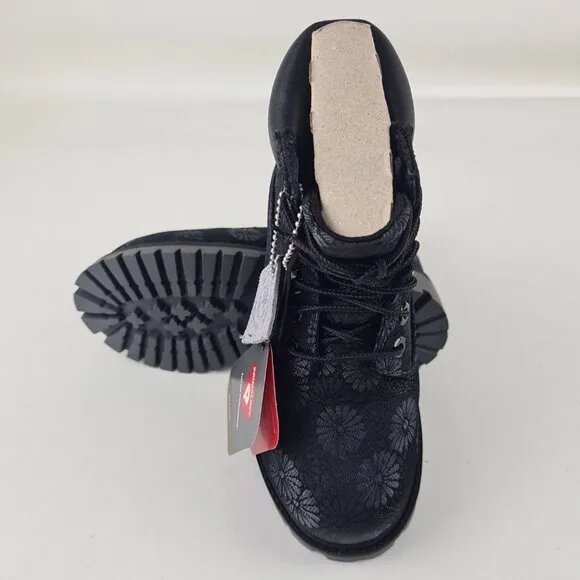 Timberland 6 IN Classic Boots TB0A177P Black Floral Outdoors Youth