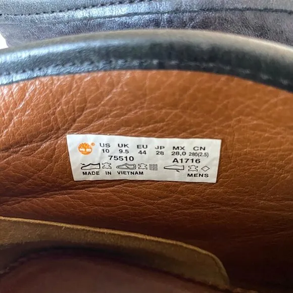 TIMBERLAND BOOT COMPANY Wodehouse Dark Brown Leather Chukka Boot Men's Sz 10