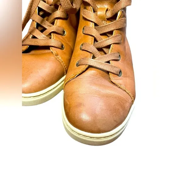 UGG starlyn high top leather sneakers | UGG leather boots with fur | size 7
