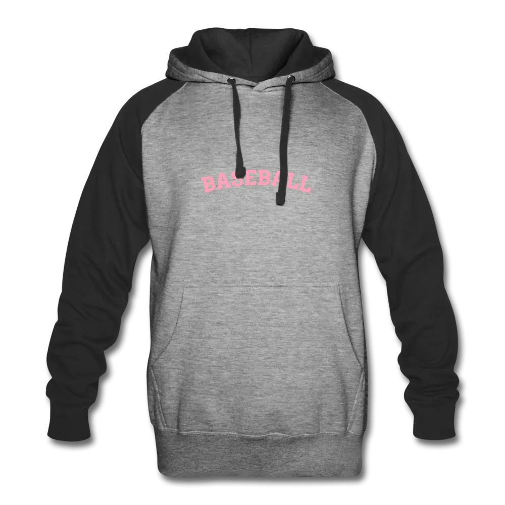 UNISEX BASEBALL LOGO Colorblock Hoodie