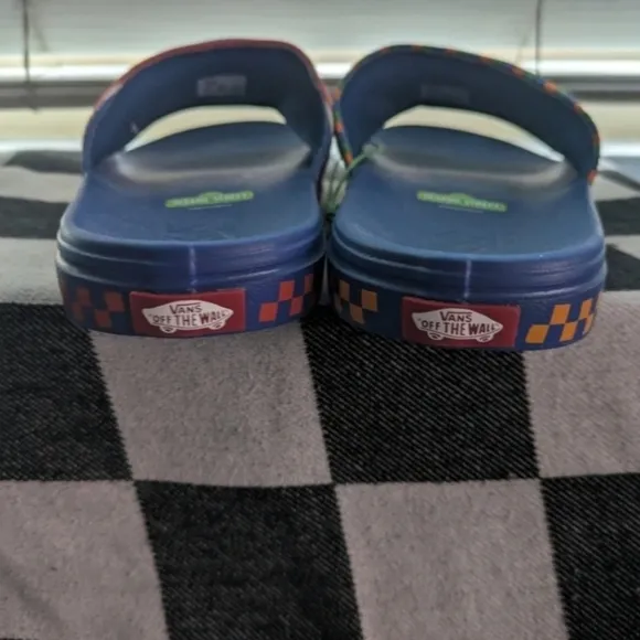 Vans La Costa Slide On Kids Bert And Ernie Sesame Street New Blue Red 022025