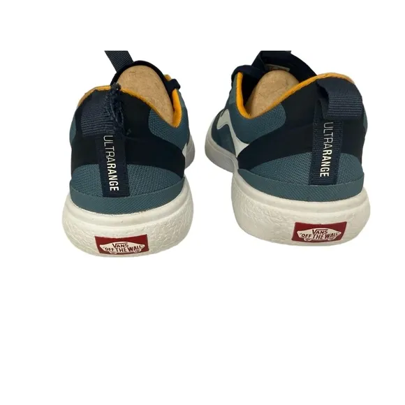 Vans UltraRange Exo Mens Size 9.5, Bluestone Navy Light Blue Gold Yellow…