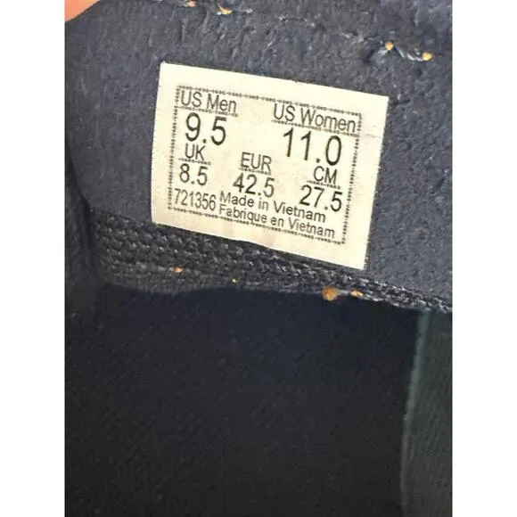 Vans UltraRange Exo Mens Size 9.5, Bluestone Navy Light Blue Gold Yellow…