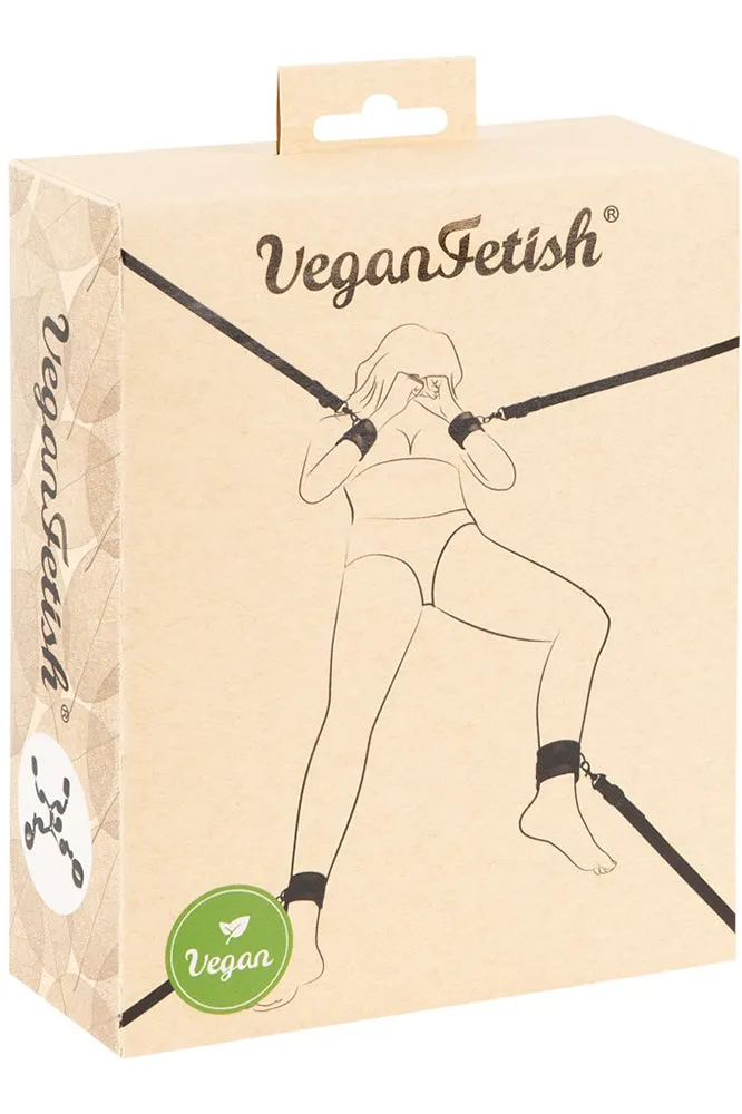 Vegan Fetish Bed Restraint Set